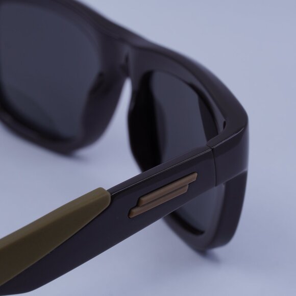 Bottega Veneta BV1233S 003 Sunglasses Brown Square Frame, Grey Lenses - Picture 5 of 10